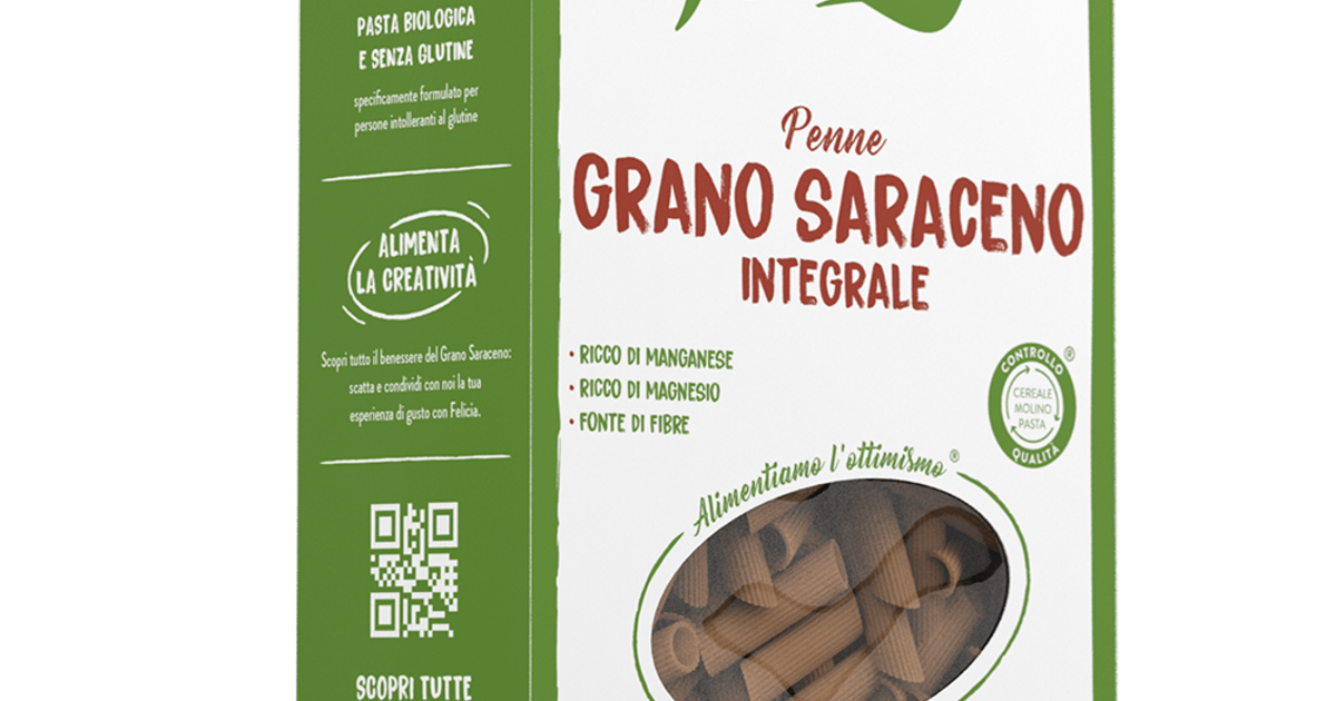 Penne di Grano saraceno Integrale | Pasta Felicia Shop