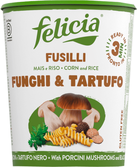 Fusilli mushrooms & truffle